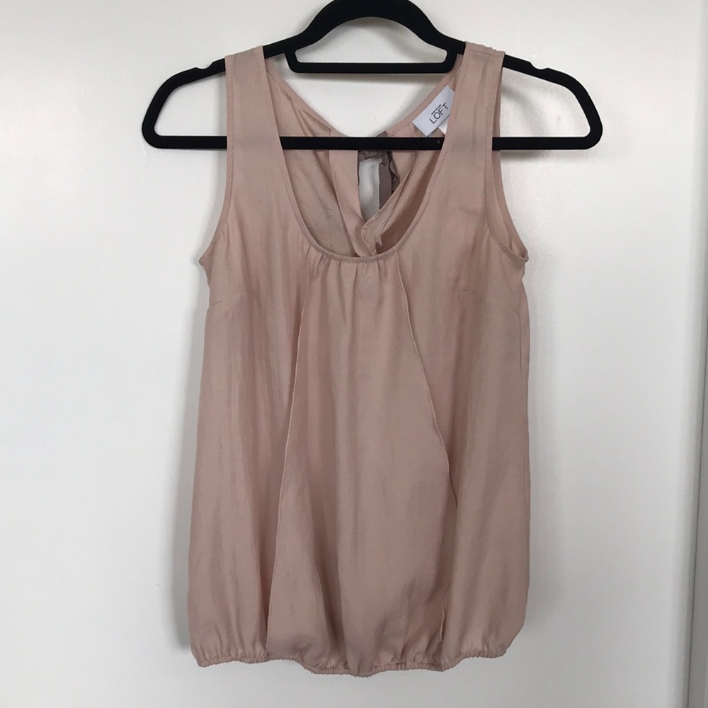 Tie back tank top